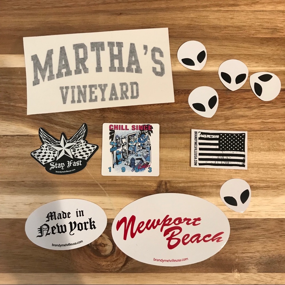 Brandy Melville stickers